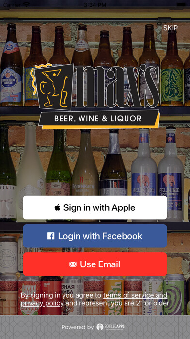 Emulate iPhone app Max’s Beer, Wine & Liquor using MyAndroid Emulate iPhone app Max’s Beer, Wine & Liquor using MyAndroid