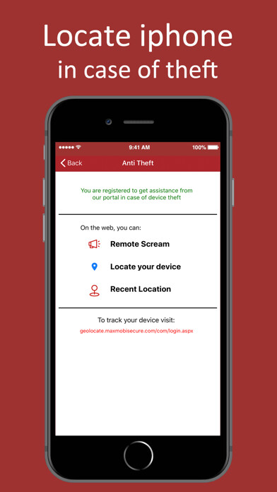 Emulate iPhone app Max Total Security using MyAndroid Emulate iPhone app Max Total Security using MyAndroid