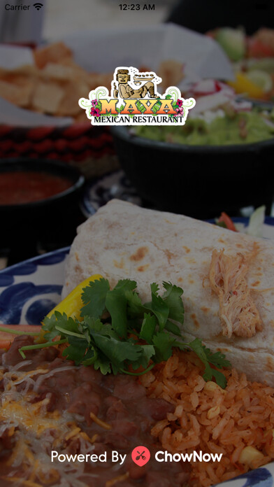 Emulate iPhone app Maya Mexican Restaurant SM using MyAndroid