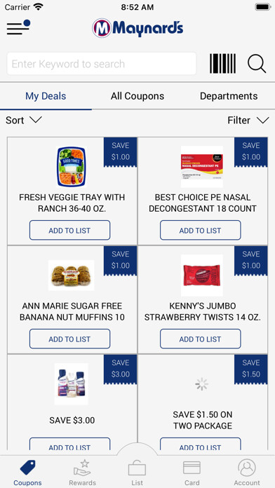 Emulate iPhone app Maynards Food using MyAndroid Emulate iPhone app Maynards Food using MyAndroid