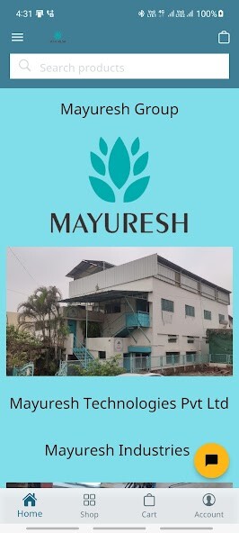Run android online APK Mayuresh Store from MyAndroid or emulate Mayuresh Store using MyAndroid