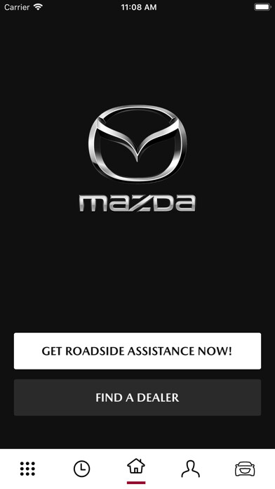 Emulate iPhone app Mazda Canada Roadside using MyAndroid