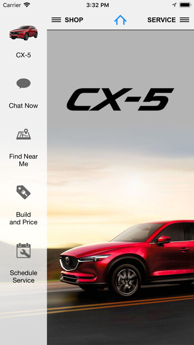 Emulate iPhone app Mazda CX-5 using MyAndroid Emulate iPhone app Mazda CX-5 using MyAndroid