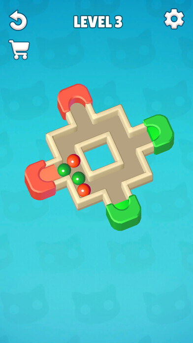 Emulate iPhone app Maze Ball Sort: Color Puzzle using MyAndroid