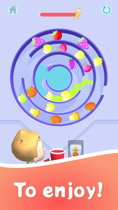 Emulate iPhone app Maze Colorful Juice using MyAndroid Emulate iPhone app Maze Colorful Juice using MyAndroid