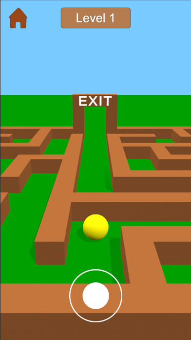 Emulate iPhone app Maze Games 3D - Fun Easy Game using MyAndroid