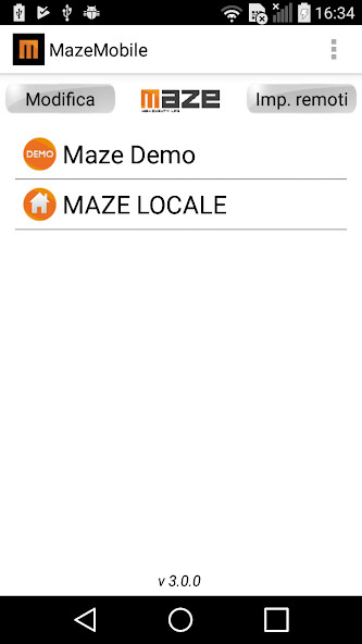 Emulate iPhone app MazeMobile using MyAndroid