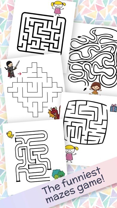 Emulate iPhone app Mazes games - Funny Labyrinths using MyAndroid