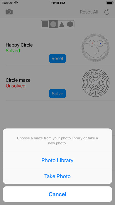 Emulate iPhone app Maze Solver (Open Source) using MyAndroid Emulate iPhone app Maze Solver (Open Source) using MyAndroid