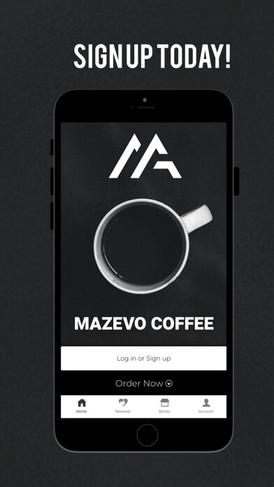 Emulate iPhone app Mazevo Coffee using MyAndroid Emulate iPhone app Mazevo Coffee using MyAndroid