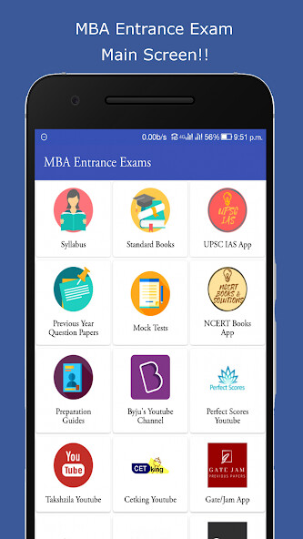 voidgoel mbaentranceexam with MyAndroid