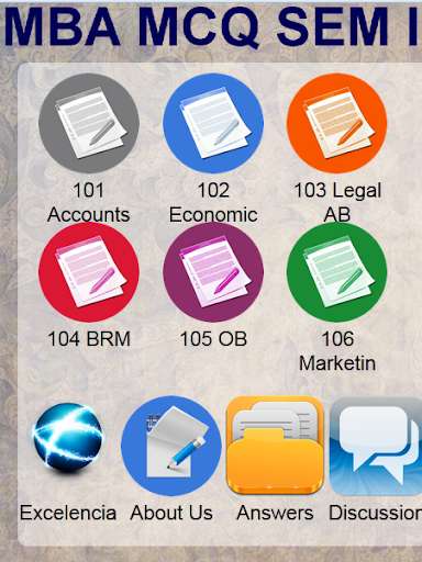 Run android online APK MBA: MCQs MBA 1st Year SEM I from MyAndroid or emulate MBA: MCQs MBA 1st Year SEM I using MyAndroid Run android online APK MBA: MCQs MBA 1st Year SEM I from MyAndroid or emulate MBA: MCQs MBA 1st Year SEM I using MyAndroid