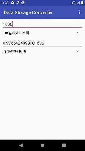Run android online APK MB to GB : Data Storage Converter from MyAndroid or emulate MB to GB : Data Storage Converter using MyAndroid Run android online APK MB to GB : Data Storage Converter from MyAndroid or emulate MB to GB : Data Storage Converter using MyAndroid