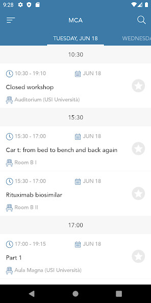 Run android online APK MCA Congress from MyAndroid or emulate MCA Congress using MyAndroid