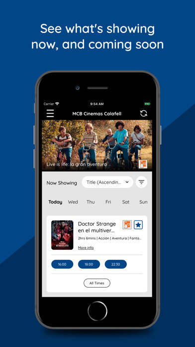 Emulate iPhone app MCB Cinemas using MyAndroid Emulate iPhone app MCB Cinemas using MyAndroid