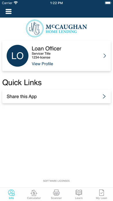 Emulate iPhone app McCaughan Home Lending using MyAndroid Emulate iPhone app McCaughan Home Lending using MyAndroid