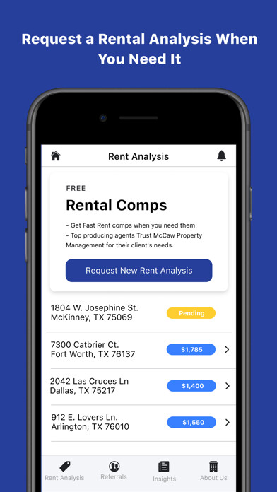 Emulate iPhone app McCaw PM for Realtors using MyAndroid