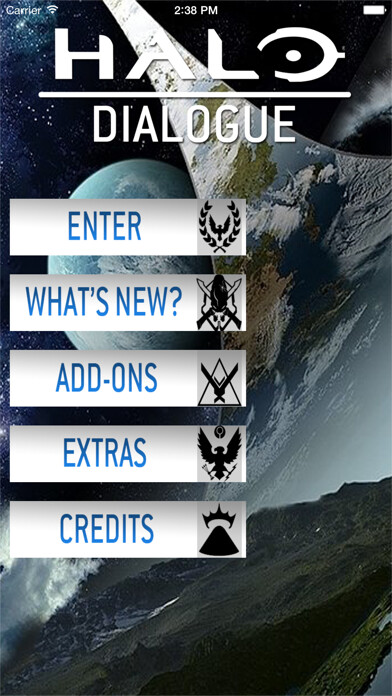 Emulate iPhone app MCC: Halo Dialogue using MyAndroid Emulate iPhone app MCC: Halo Dialogue using MyAndroid