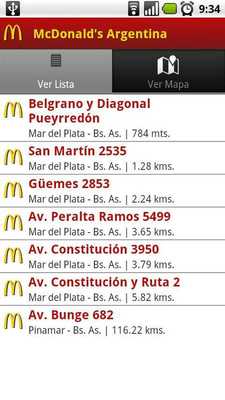 Emulate Android APK McDonalds Argentina - Cupcake Emulate Android APK McDonalds Argentina - Cupcake