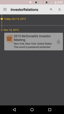 Emulate Android APK McDonalds Investor Relations Emulate Android APK McDonalds Investor Relations