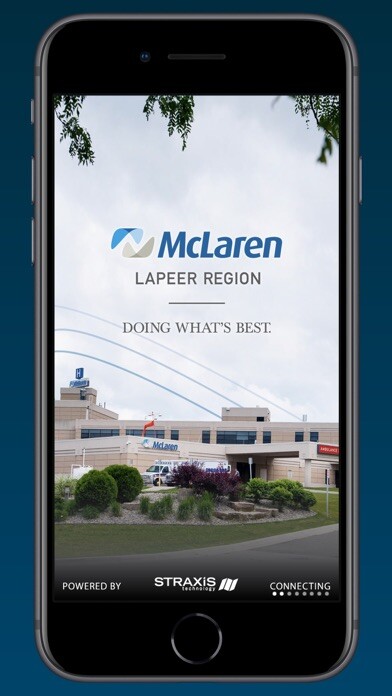 Emulate iPhone app McLaren Lapeer Region using MyAndroid