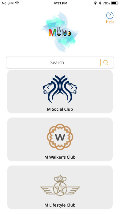 Emulate iPhone app M Club - Member using MyAndroid Emulate iPhone app M Club - Member using MyAndroid