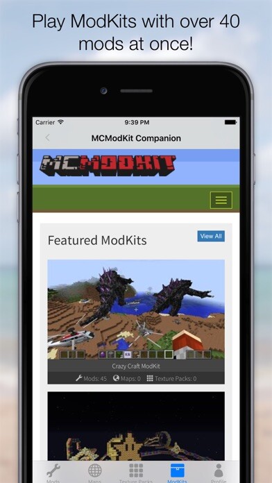 Emulate iPhone app MCModKit - The EASIEST Way to Mod Minecraft PC! using MyAndroid Emulate iPhone app MCModKit - The EASIEST Way to Mod Minecraft PC! using MyAndroid