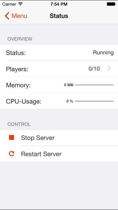 Emulate iPhone app McMyAdmin Mobile for Minecraft Server Admins using MyAndroid Emulate iPhone app McMyAdmin Mobile for Minecraft Server Admins using MyAndroid