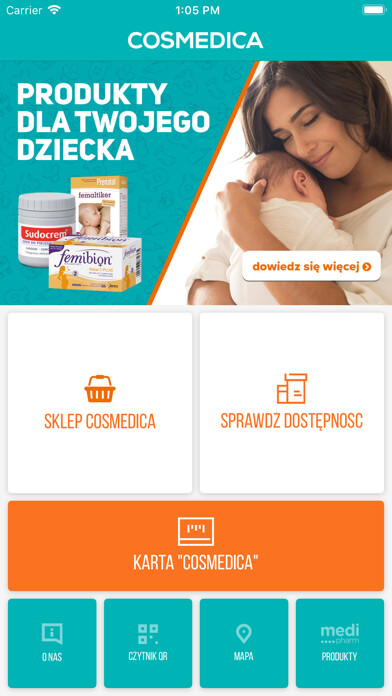 Emulate iPhone app mCosmedica using MyAndroid