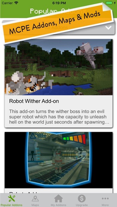Emulate iPhone app MCPE Addons - Addon Creator using MyAndroid Emulate iPhone app MCPE Addons - Addon Creator using MyAndroid