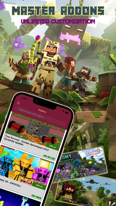 Emulate iPhone app MCPE Addons For Minecraft PE ~ using MyAndroid Emulate iPhone app MCPE Addons For Minecraft PE ~ using MyAndroid