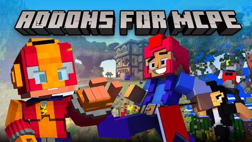 Run android online APK MCPE addons from MyAndroid or emulate MCPE addons using MyAndroid