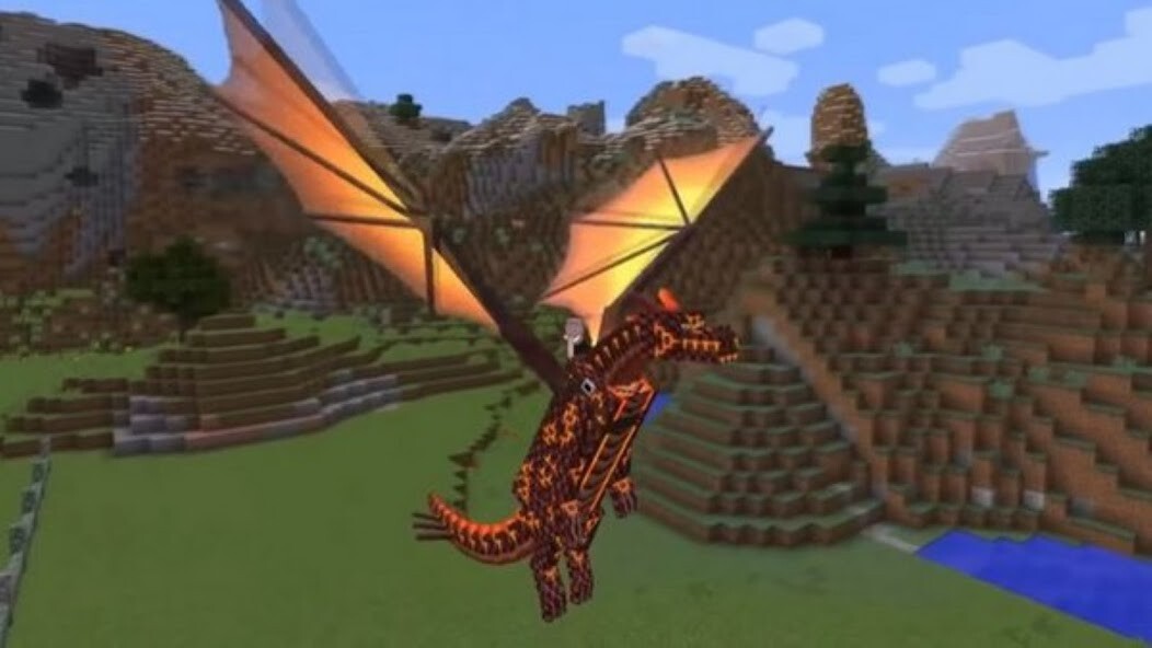 Run android online APK MCPE Dragon Mounts RideableMod from MyAndroid or emulate MCPE Dragon Mounts RideableMod using MyAndroid