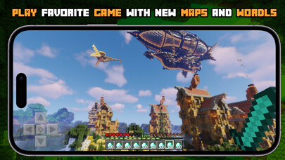 Emulate iPhone app MCPE Maps and Worlds using MyAndroid