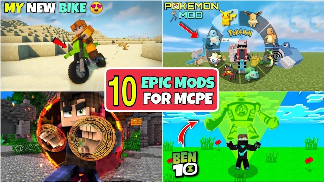 Run android online APK MCPE Mods - Maps Skins Addons from MyAndroid or emulate MCPE Mods - Maps Skins Addons using MyAndroid