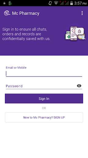 Run android online APK Mc Pharmacy from MyAndroid or emulate Mc Pharmacy using MyAndroid