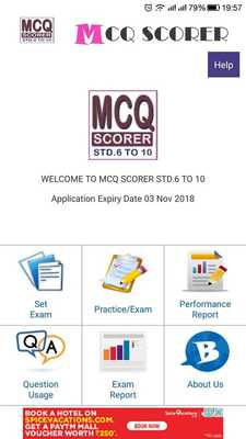 Emulate Android APK MCQ SCORER FOR STD. 6 TO 10 Emulate Android APK MCQ SCORER FOR STD. 6 TO 10