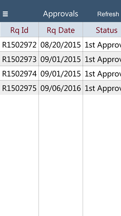 Emulate iPhone app MCSJ E-Requisition Management using MyAndroid