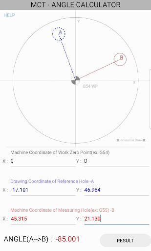 Run android online APK MCT - Hole Angle Calculator from MyAndroid or emulate MCT - Hole Angle Calculator using MyAndroid