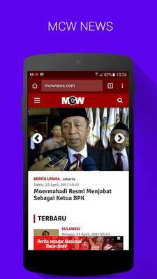 Emulate Android APK Mcwnews App