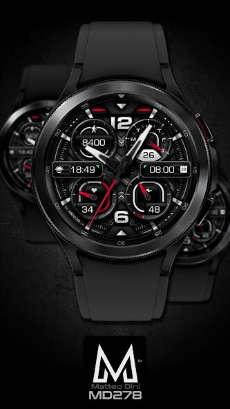 Run android online APK MD278 - Analog watch face from MyAndroid or emulate MD278 - Analog watch face using MyAndroid