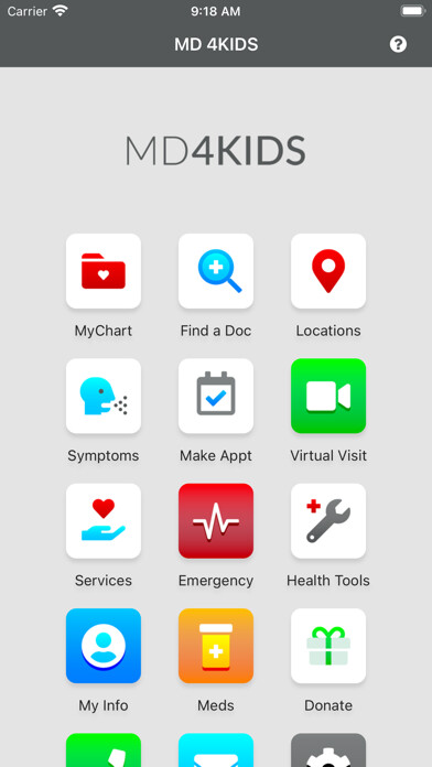 Emulate iPhone app MD 4KIDS using MyAndroid Emulate iPhone app MD 4KIDS using MyAndroid