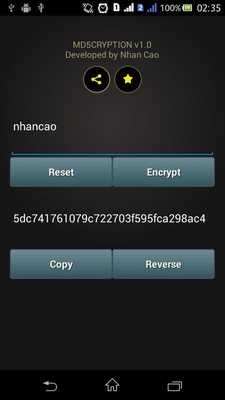 Emulate Android APK Md5cryption Emulate Android APK Md5cryption