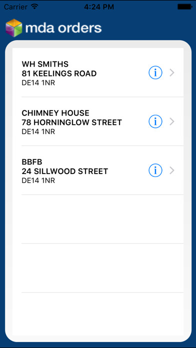 Emulate iPhone app MDA Orders using MyAndroid Emulate iPhone app MDA Orders using MyAndroid