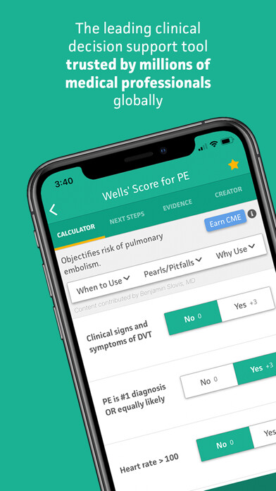 Emulate iPhone app MDCalc Medical Calculator using MyAndroid Emulate iPhone app MDCalc Medical Calculator using MyAndroid