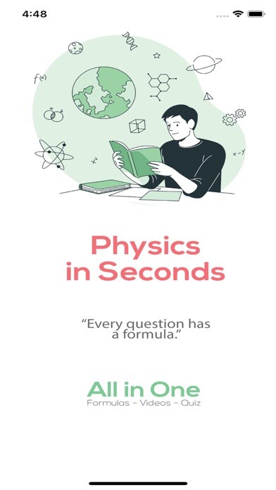 Emulate iPhone app MDCAT Physics In Seconds using MyAndroid
