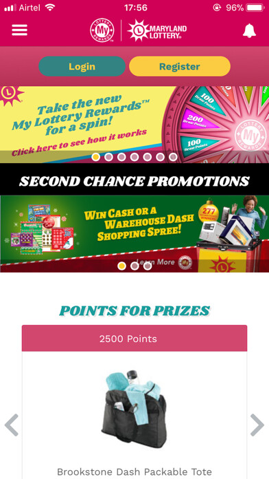 Emulate iPhone app MD Lottery-My Lottery Rewards using MyAndroid Emulate iPhone app MD Lottery-My Lottery Rewards using MyAndroid