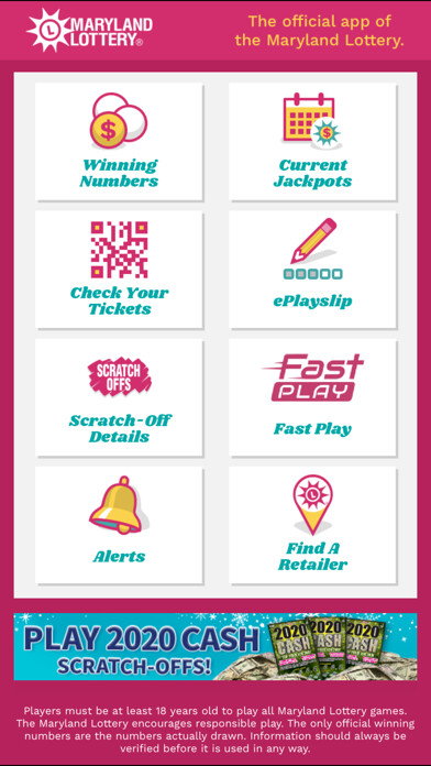 Emulate iPhone app MD Lottery using MyAndroid
