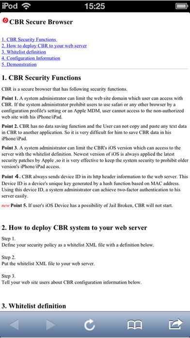 Emulate iPhone app MDM Browser by ConnectONE using MyAndroid Emulate iPhone app MDM Browser by ConnectONE using MyAndroid