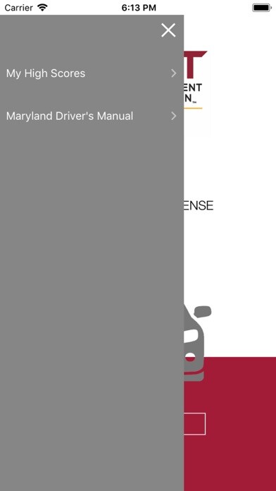 Emulate iPhone app MD Practice Driving Test using MyAndroid Emulate iPhone app MD Practice Driving Test using MyAndroid